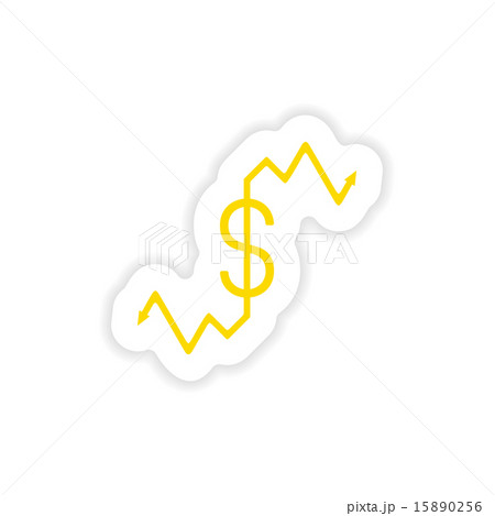 icon sticker realistic design on paper graphic 15890256