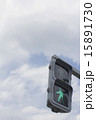空と雲と信号機 15891730