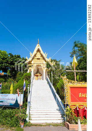 One of 7 level in Wat Thaton temple, Thailand One of 7 level in Wat Thaton temple, Thailand 15892282