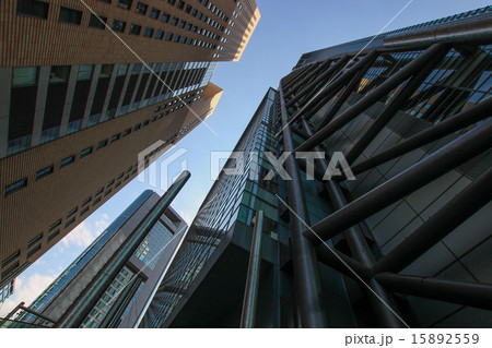 日本テレビタワーとロイヤルパーク汐留タワー 日本テレビタワーとロイヤルパーク汐留タワー 15892559