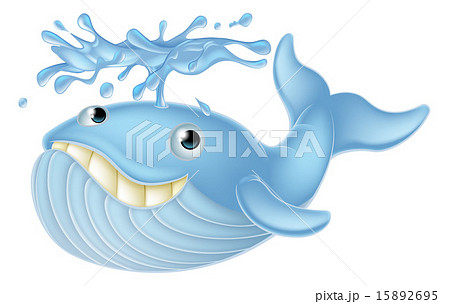 Cartoon Whale 15892695