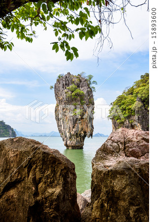 High angle view Khao Tapu island 15893600