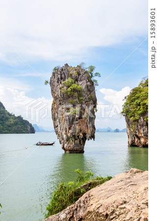 High angle view Khao Tapu island 15893601