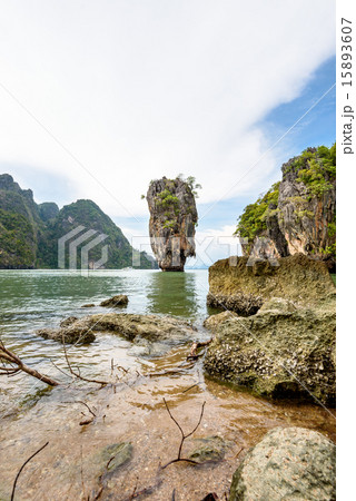 Landscape Khao Tapu or James Bond Island 15893607
