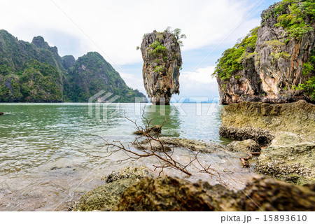 Landscape Khao Tapu or James Bond Island 15893610
