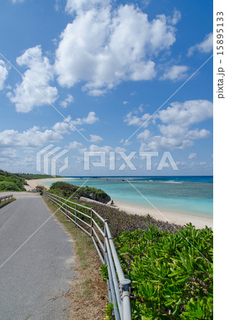 沖縄県　波照間島　ニシ浜 15895133