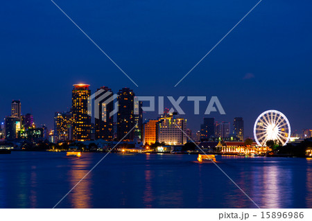 Bangkok city at night. 15896986