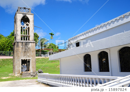 スペイン教会の鐘楼 サイパン 15897024