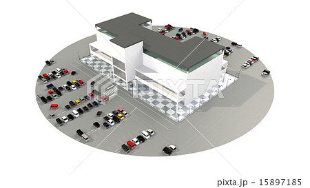 大駐車場完備のショッピングモール 大駐車場完備のショッピングモール 15897185