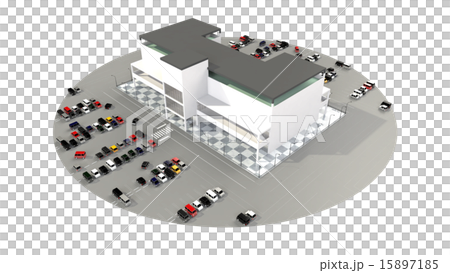 大駐車場完備のショッピングモール 大駐車場完備のショッピングモール 15897185