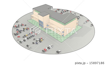 大駐車場完備のショッピングモール 大駐車場完備のショッピングモール 15897186