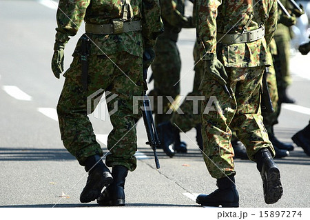 隊列 陸上自衛隊 隊列 陸上自衛隊 15897274