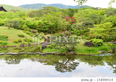 奈良 依水園の風景 15899414