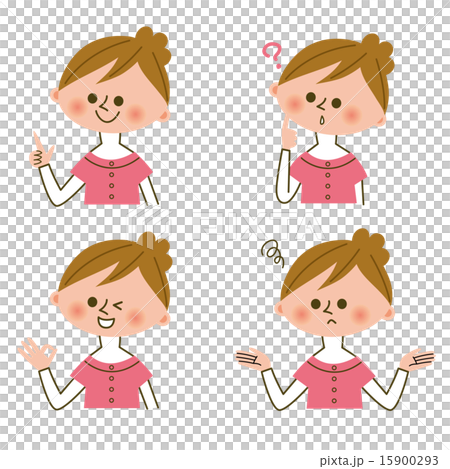 女性 表情 女性 表情 15900293
