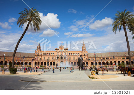 Plaza de Espana in Seville 15901022