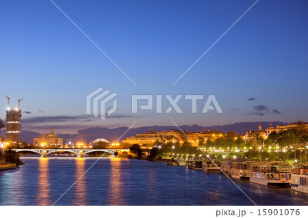 City of Seville at Evening City of Seville at Evening 15901076