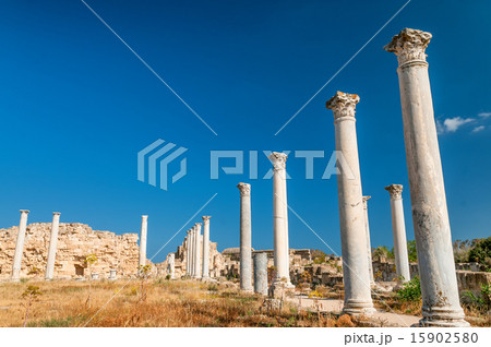 Ruins of ancient Salamis city. Cyprus Ruins of ancient Salamis city. Cyprus 15902580