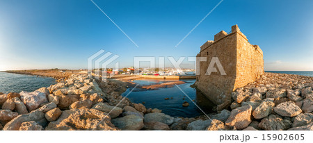 Panoramic view of the Paphos Castle 15902605