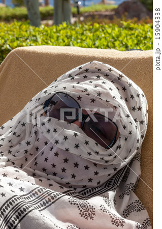 Sunbathing by the pool, Egypt 15904338