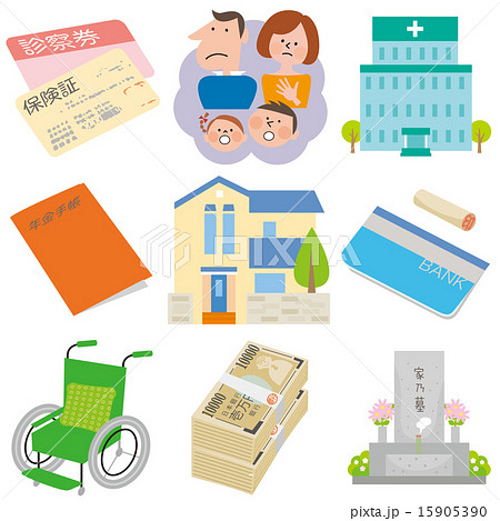 シニアの心配事9種セット 15905390