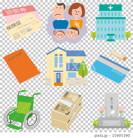 シニアの心配事9種セット 15905390