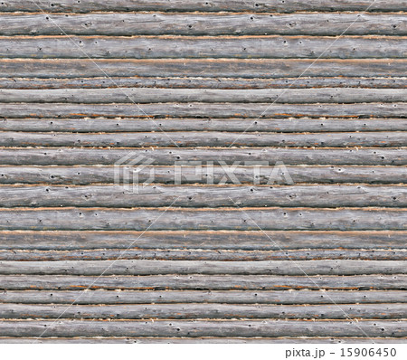 Wooden blockhouse wall seamless background Wooden blockhouse wall seamless background 15906450