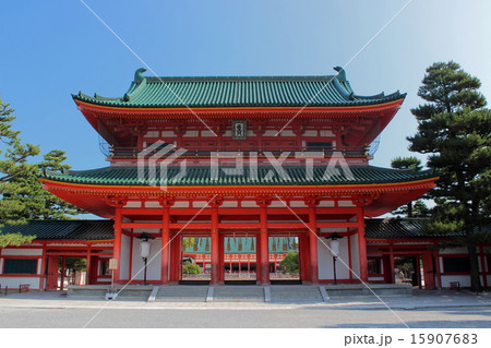 京都　平安神宮　応天門 15907683