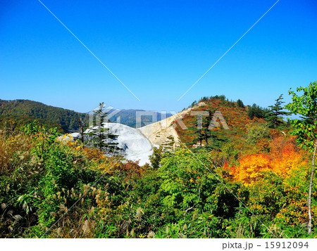 川原毛地獄 紅葉 15912094