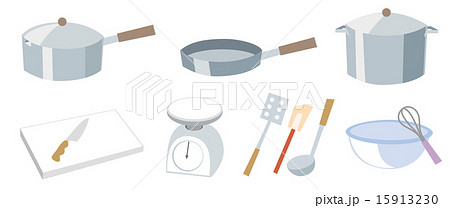 料理道具のイラスト素材