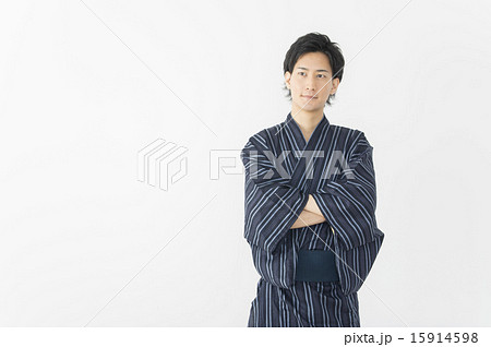 Yukata Appearance Stock Photo