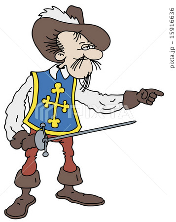 Funny musketeer 15916636