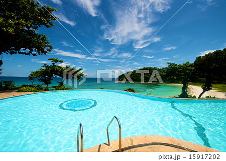 Infinity pool vacation on Boracay resort Infinity pool vacation on Boracay resort 15917202