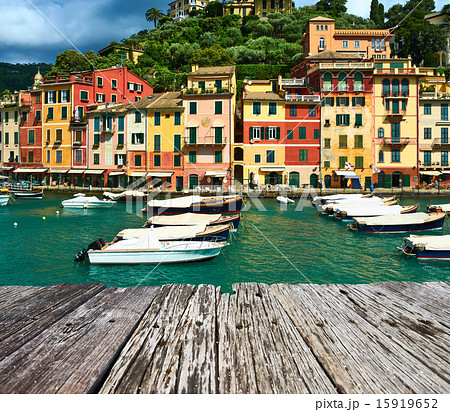 Portofino village on Ligurian coast, Italy 15919652