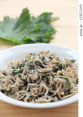 大葉とシラスのスタミナ漬け 15921345