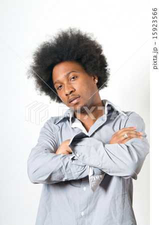 Lay back African American Man Lay back African American Man 15923566