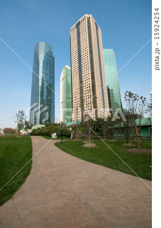 Shanghai Century Avenue Skyline 15924254