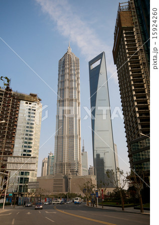 Shanghai World Financial Center and Jin mao Tower Shanghai World Financial Center and Jin mao Tower 15924260