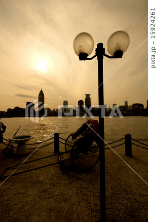 The Bund view in Shanghai The Bund view in Shanghai 15924261