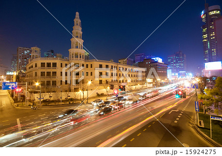 Shanghai Evening Traffic Shanghai Evening Traffic 15924275