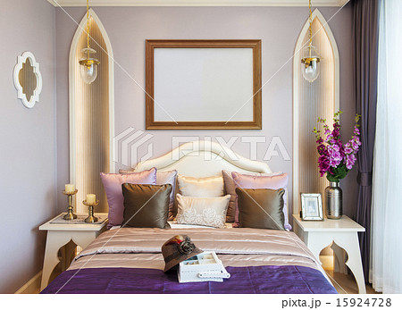 Bedroom suite with empty frame Bedroom suite with empty frame 15924728
