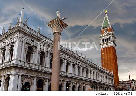 St. Marks Campanile after the storm, Venice St. Marks Campanile after the storm, Venice 15927301