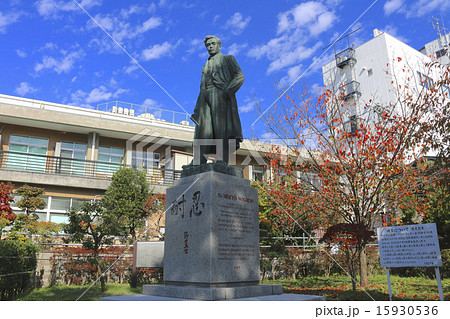 野口英世の銅像 15930536