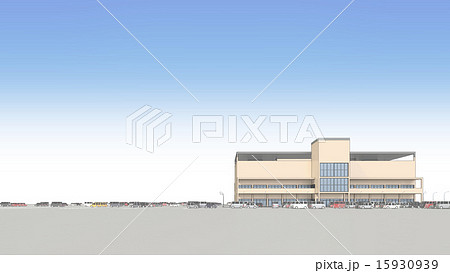 大駐車場完備のショッピングモール 15930939