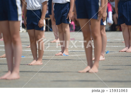 小学校運動会　組体操 15931063