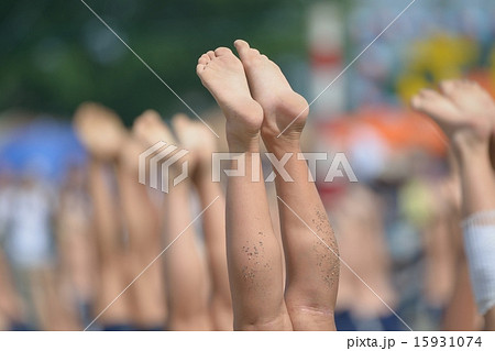 小学校運動会　組体操 15931074