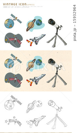 [ILL018] Vintage Icon_052 15932964