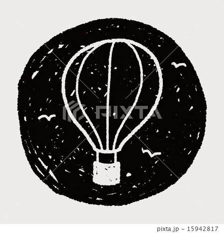 doodle hot air balloon doodle hot air balloon 15942817
