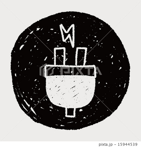 plug doodle drawing 15944539