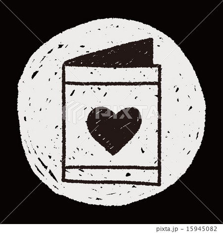 love letter doodle drawing 15945082