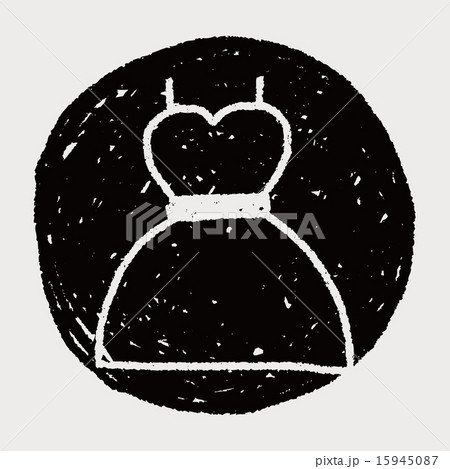 dress doodle drawing dress doodle drawing 15945087